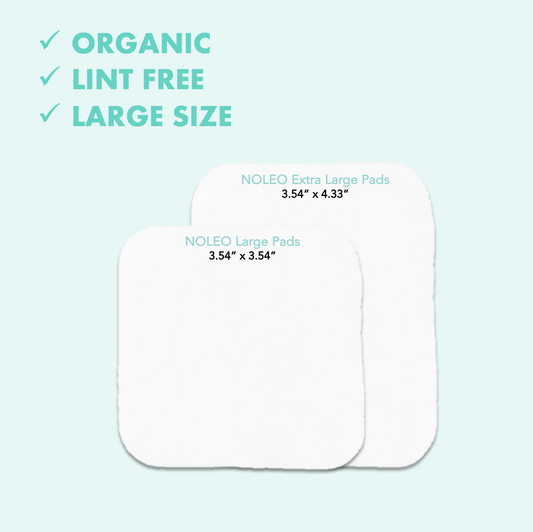Organic Cotton Cleansing Pads - XL