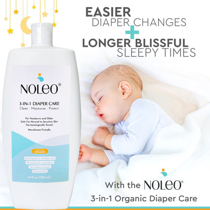 3-in-1 Diaper Care Cleansing Barrier Cream - Value Size (24 oz)