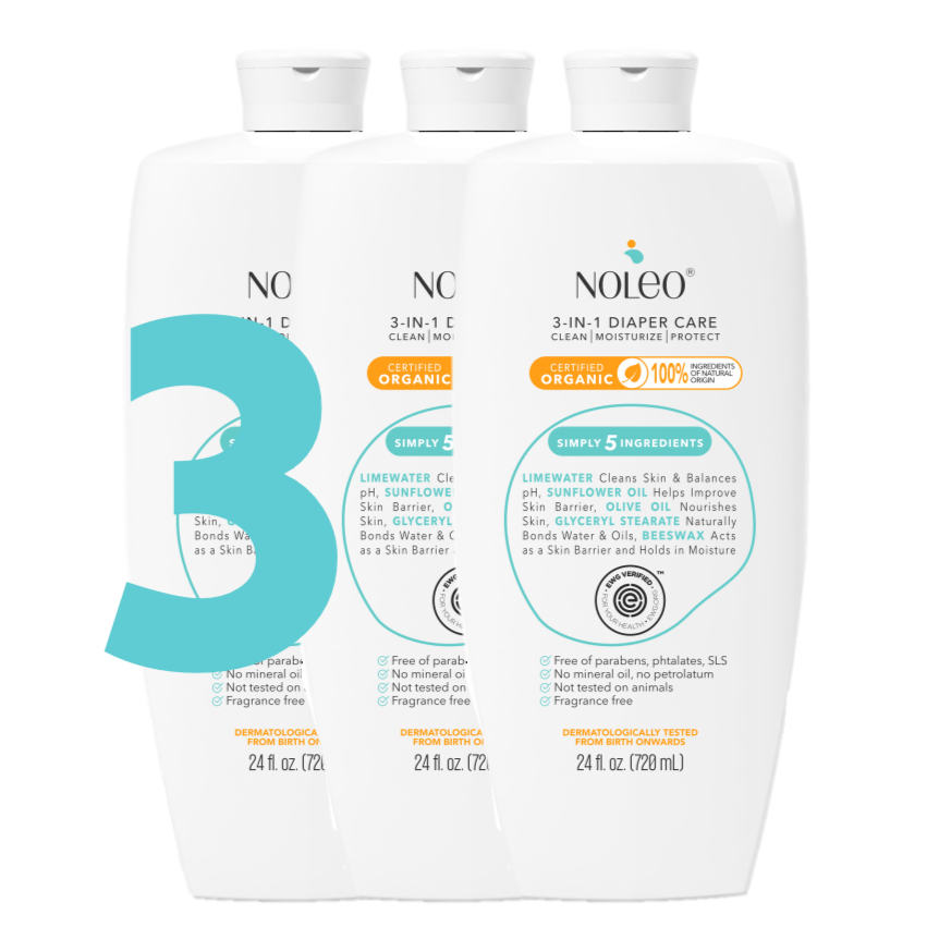 3-in-1 Diaper Care Cleansing Barrier Cream (8 oz)