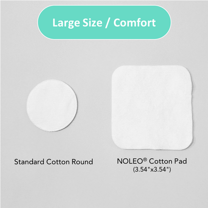 Organic Cotton Cleansing Pads - Large